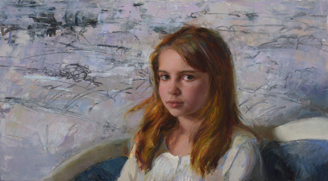 ''Hanafi,'' oil, 20x36'', price on request